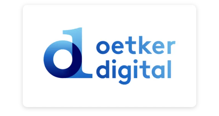 Oetker Digital logo case